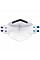 P250 White FFP2 Fold Flat Respirator (Pk20)