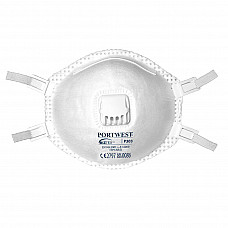 P303 White FFP3 Valved Dolomite Respirator (Pk10)