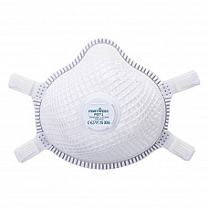 P371 White ERGONET FFP3 Valved Dolomite Respirator (Pk5)