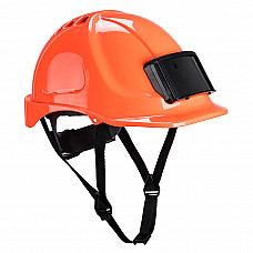 PB55 Orange Endurance Badge Holder Helmet