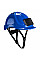 PB55 Royal Blue Endurance Badge Holder Helmet