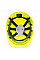 PB55 Yellow Endurance Badge Holder Helmet