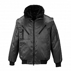 PJ10 Black Pilot Jacket