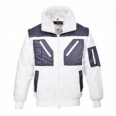 PJ20 White Two Tone Pilot Jacket