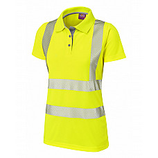 PIPPACOTT ISO 20471 Cl 2 Coolviz Plus Women's Polo Shirt HV YELLOW