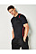 Black/Red Men's Regular Fit Cooltex® Contrast Tee