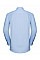 Light Blue Men's Long Sleeve Tailored Coolmax® Shirt