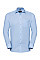 White Men's Long Sleeve Tailored Coolmax® Shirt