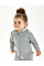 Heather Grey Melange Baby Hoodie