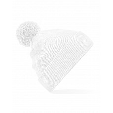 White Original Pom Pom Beanie