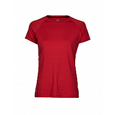 Red Ladies' CoolDry Tee