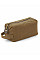 Desert Sand Heritage Waxed Canvas Wash Bag