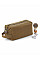 Desert Sand Heritage Waxed Canvas Wash Bag