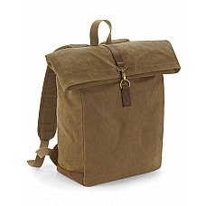 Desert Sand Heritage Waxed Canvas Backpack