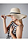 Black Marbella Wide-Brimmed Sun Hat