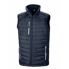 Navy/Grey Compass Pad Softshell Gilet