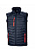 Navy/Red Compass Pad Softshell Gilet