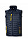 Navy/Yellow Compass Pad Softshell Gilet