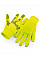 Fluoresent Yellow Softshell Sports Tech Gloves