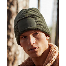 Olive Thinsulate™ Patch Beanie