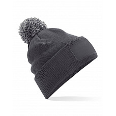 Graphite Grey/ Light Grey  Snowstar® Patch Beanie