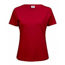 Red Ladies' Interlock Tee