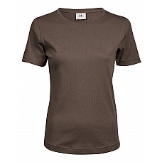 Chocolate Ladies' Interlock Tee