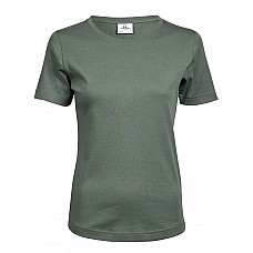 Leaf Green Ladies' Interlock Tee