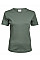 Leaf Green Ladies' Interlock Tee