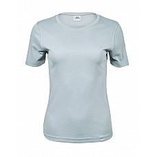 Ice Blue Ladies' Interlock Tee