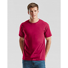 Cranberry Men's Iconic 195 Ring Spun Premium T