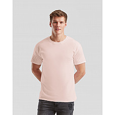 Powder Rose Men's Iconic 195 Ring Spun Premium T