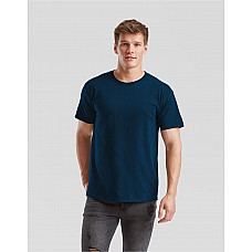 Mountain Blue Men's Iconic 195 Ring Spun Premium T