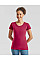 Cranberry Ladies' Iconic 195 Ring Spun Premium T