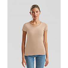 Desert Sand Ladies' Iconic 195 Ring Spun Premium T