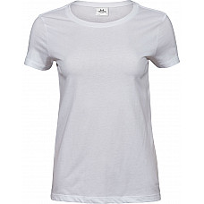 White Women's Luxury Tee