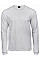 White Men's Long Sleeve Fashion Sof-Tee