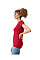 Cherry Red Softstyle® Ladies' V-Neck T-Shirt