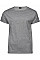 Heather Grey Men's Roll-Up Tee