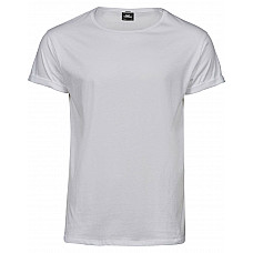 White Men's Roll-Up Tee