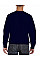 Navy Blue DryBlend® Adult Crewneck Sweatshirt