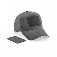 Graphite Grey Removable Patch 5 Panel Cap