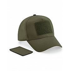 Military Green Removable Patch 5 Panel Cap