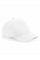 White Organic Cotton 5 Panel Cap