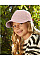 Powder Pink Junior Organic Cotton 5 Panel Cap