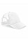 White Recycled Urbanwear 6 Panel Snapback Trucker