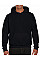 Black DryBlend®  Adult Hooded Sweatshirt