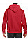 Red DryBlend®  Adult Hooded Sweatshirt