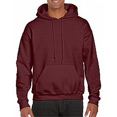 Maroon DryBlend®  Adult Hooded Sweatshirt