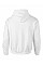 White DryBlend®  Adult Hooded Sweatshirt